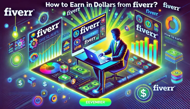 آموزش گام‌به‌گام ثبت‌نام و کسب درآمد دلاری از سایت Fiverr در سال ۲۰۲۵ + معرفی خدمات پردرآمد