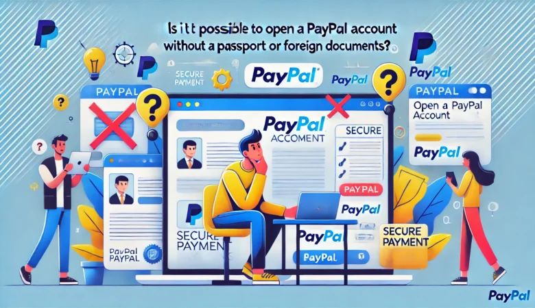 افتتاح حساب پی‌پال بدون پاسپورت | راهنمای کامل و ترفندهای واقعی ۲۰۲۵