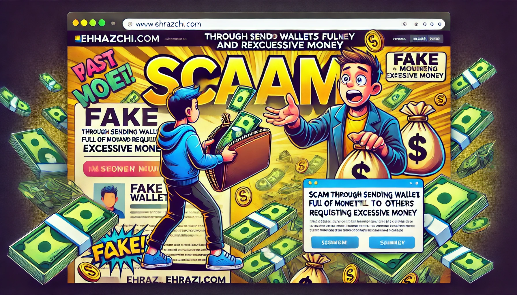 گلوبال بیزینس پی:کلاهبرداری با ارسال ولت!