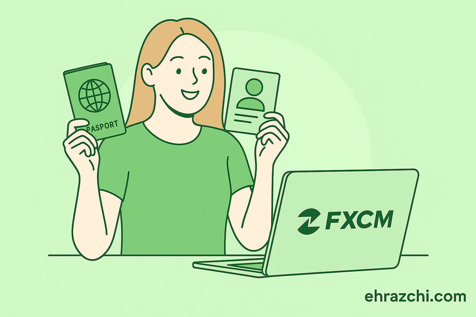 احراز هویت در بروکر FXCM؛حل مشکل Kyc از مدارک تا تأیید نهایی