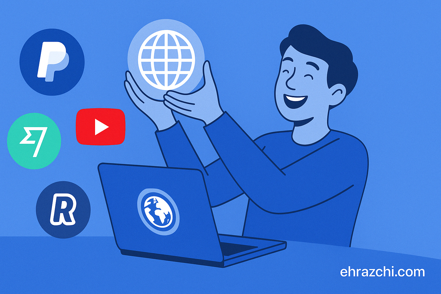 حساب بین‌المللی برای یوتیوب؛ دریچه‌ای به درآمد دلاری بدون مرز