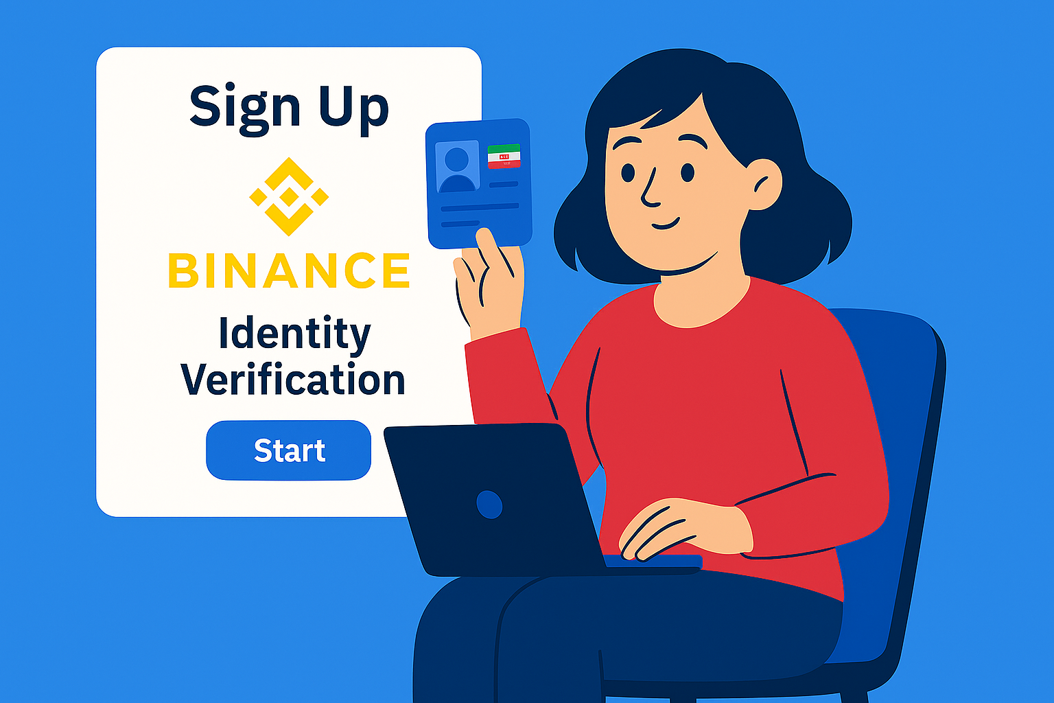 آموزش ثبت نام و احراز هویت در بایننس ویژه کاربران ایرانی