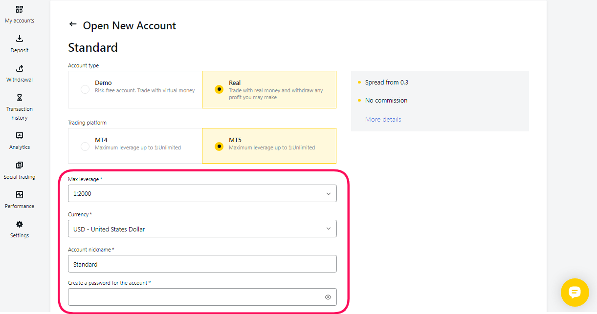 آموزش ثبت نام در بروکر اکسنس Exness ویژه کاربران ایرانی