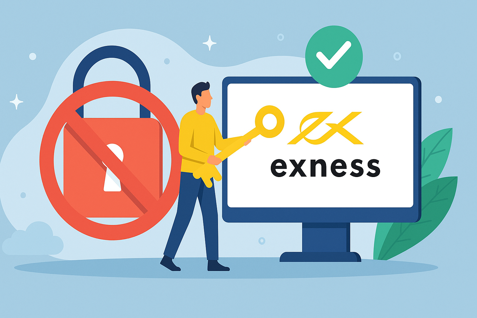 رفع مشکل احراز هویت (KYC) در بروکر Exness – آموزش مرحله‌به‌مرحله