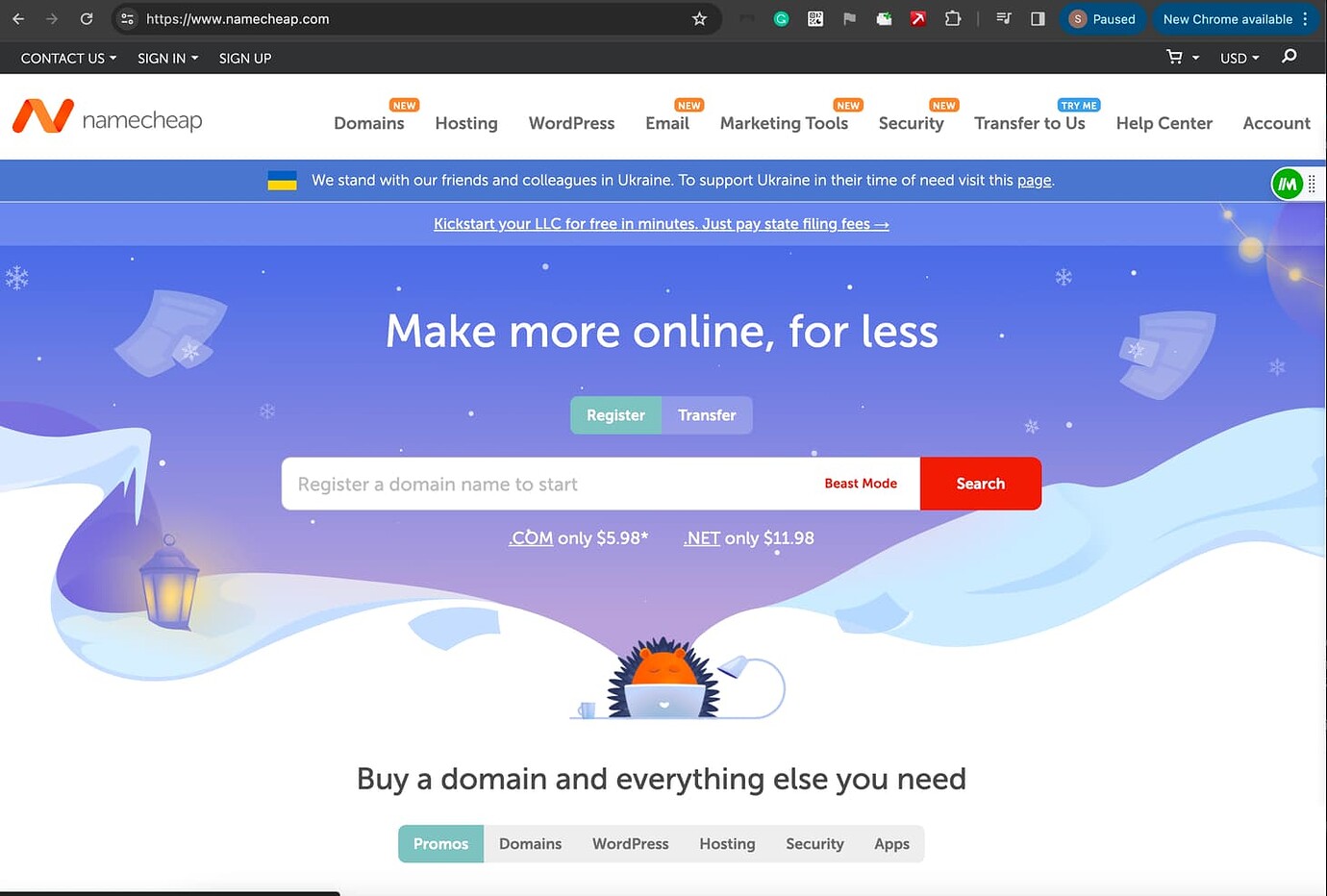 سایت Namecheap :خرید اکانت،وریفای و حل مشکل Kyc تضمینی