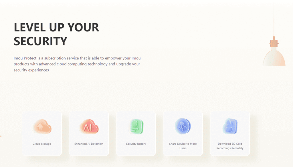 فضای ابری دوربین آیمو Imou :فعال کردن فضای ابری در کمترین زمان