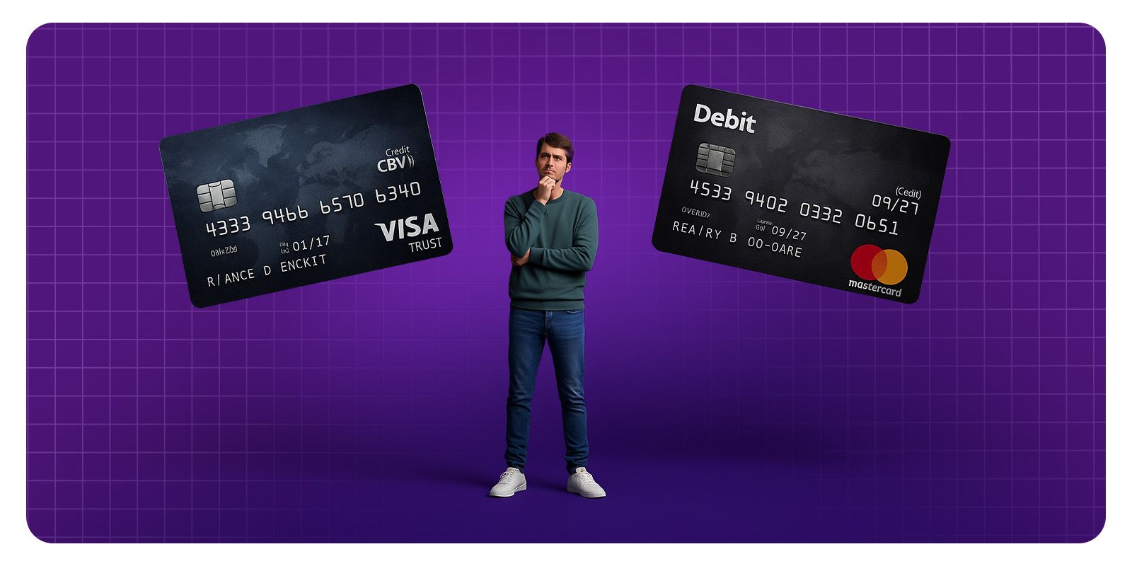 تفاوت کردیت کارت و دبیت کارت